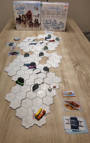 couple review of arctic race  boardgamegeek