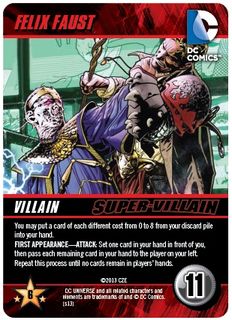 DC Deck-Building Game: Felix Faust Promo