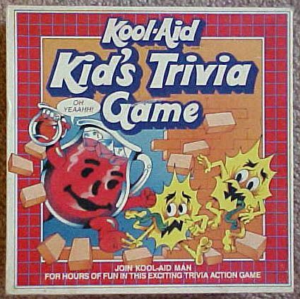Kool-Aid Kid's Trivia Game cover art
