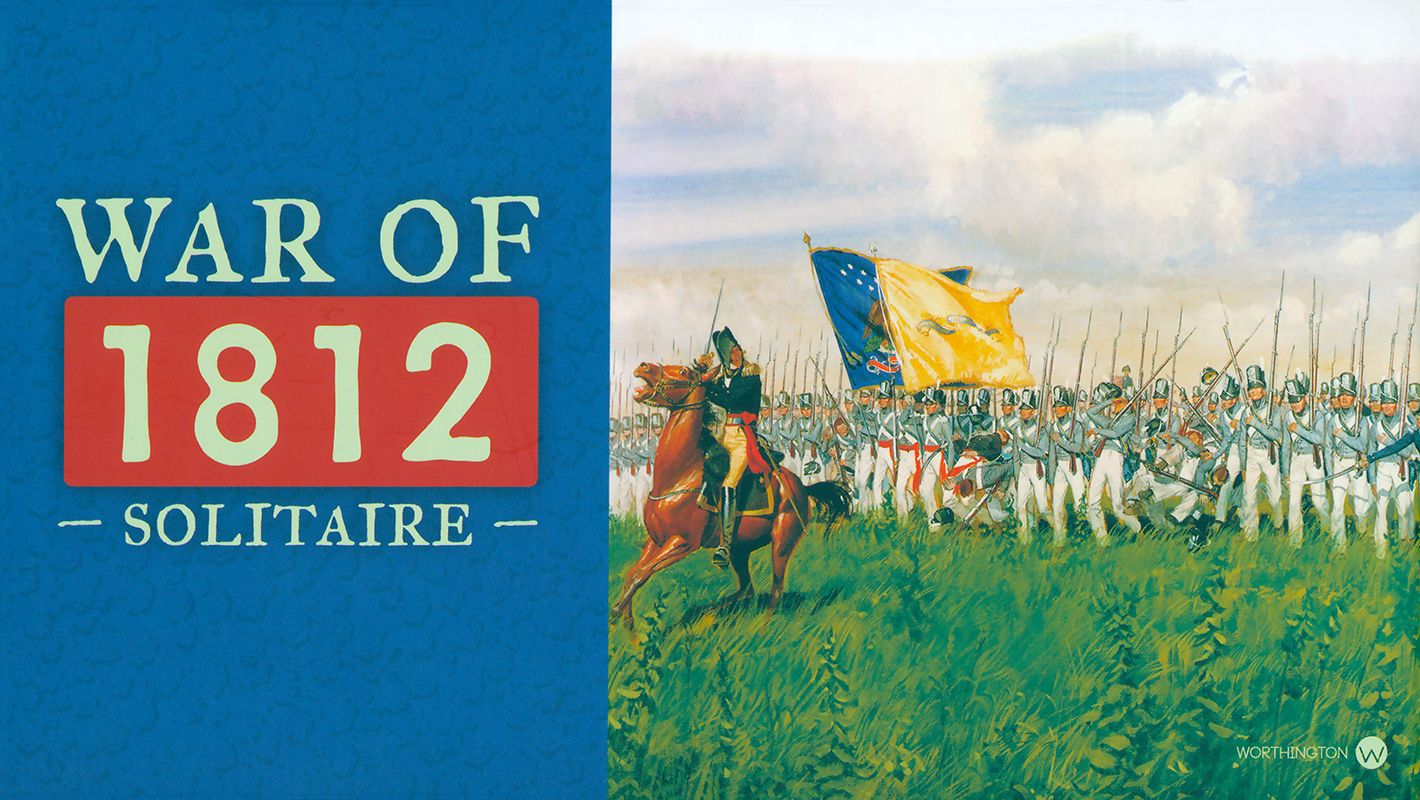 War of 1812: Solitaire Travel Game box art