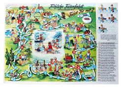 Fröhliche Ferienfahrt mit dem Blendax-Max