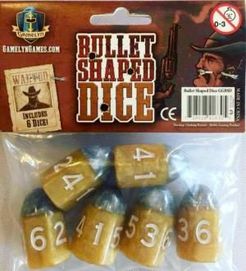 Tiny Epic Western: Bullet Shaped Dice