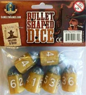 Tiny Epic Western: Bullet Shaped Dice