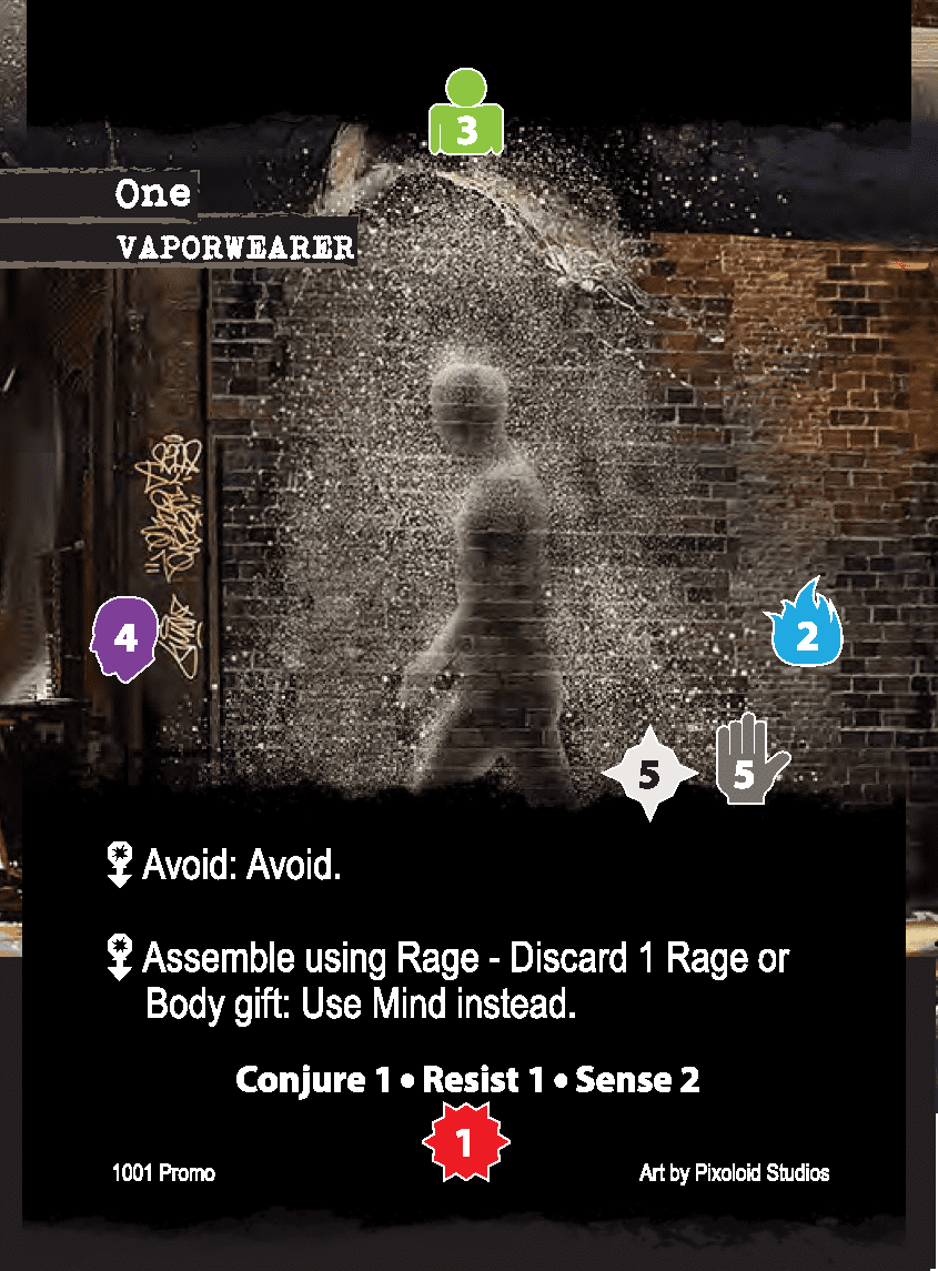 Apocrypha Adventure Card Game: The Saint One Promo Card