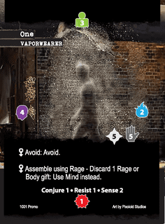 Apocrypha Adventure Card Game: The Saint One Promo Card