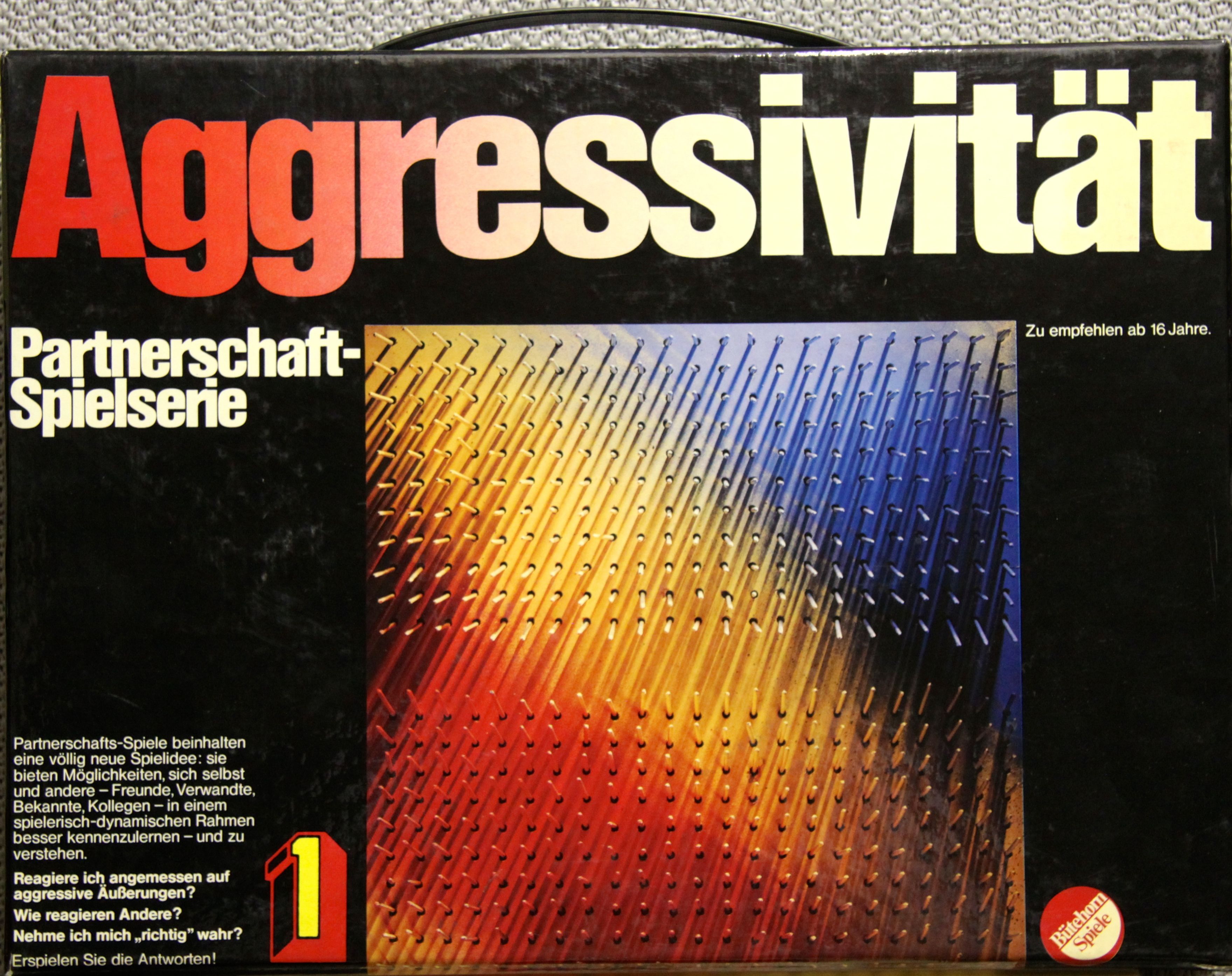Aggressivität Partnerschaft-Spielserie