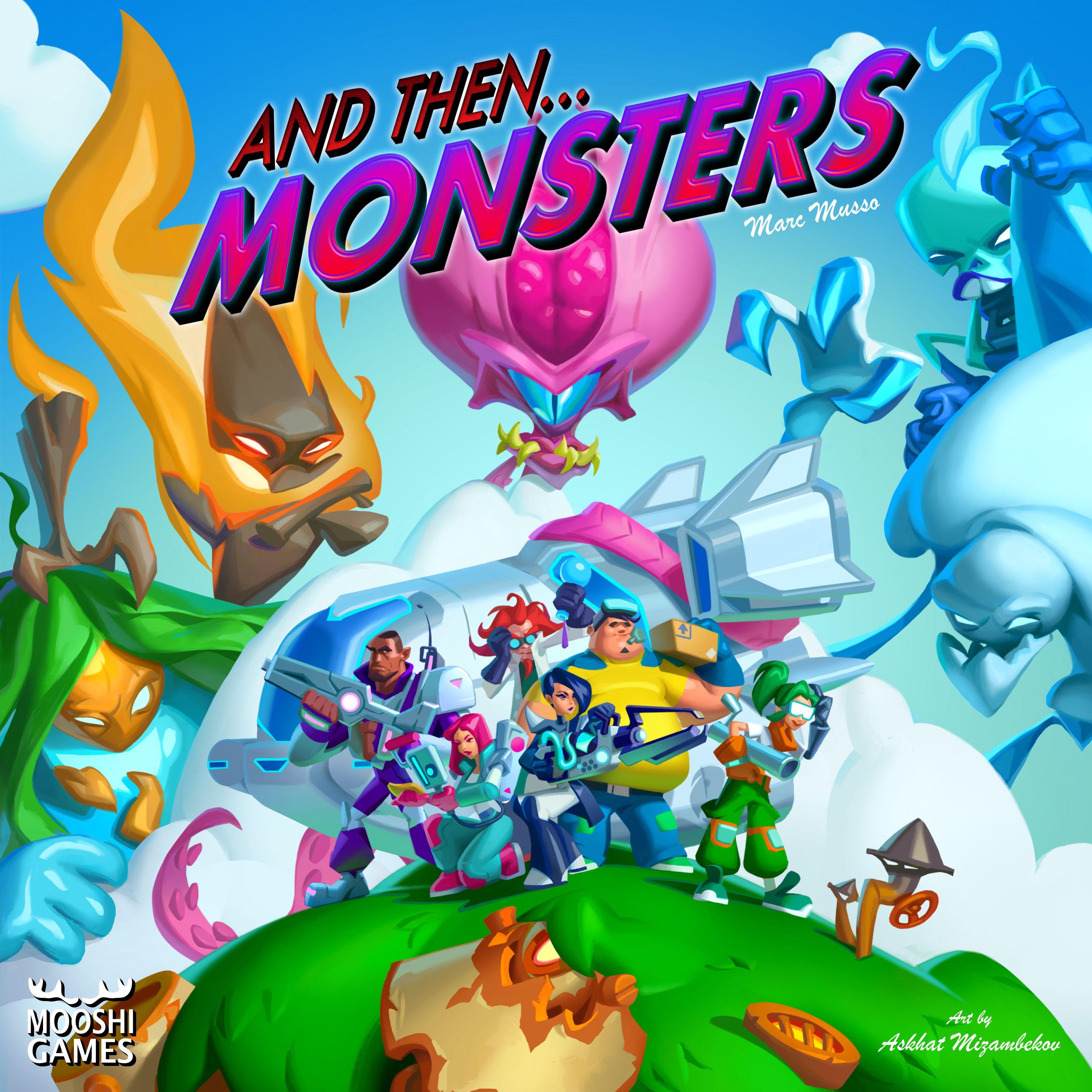 And Then Monsters box art
