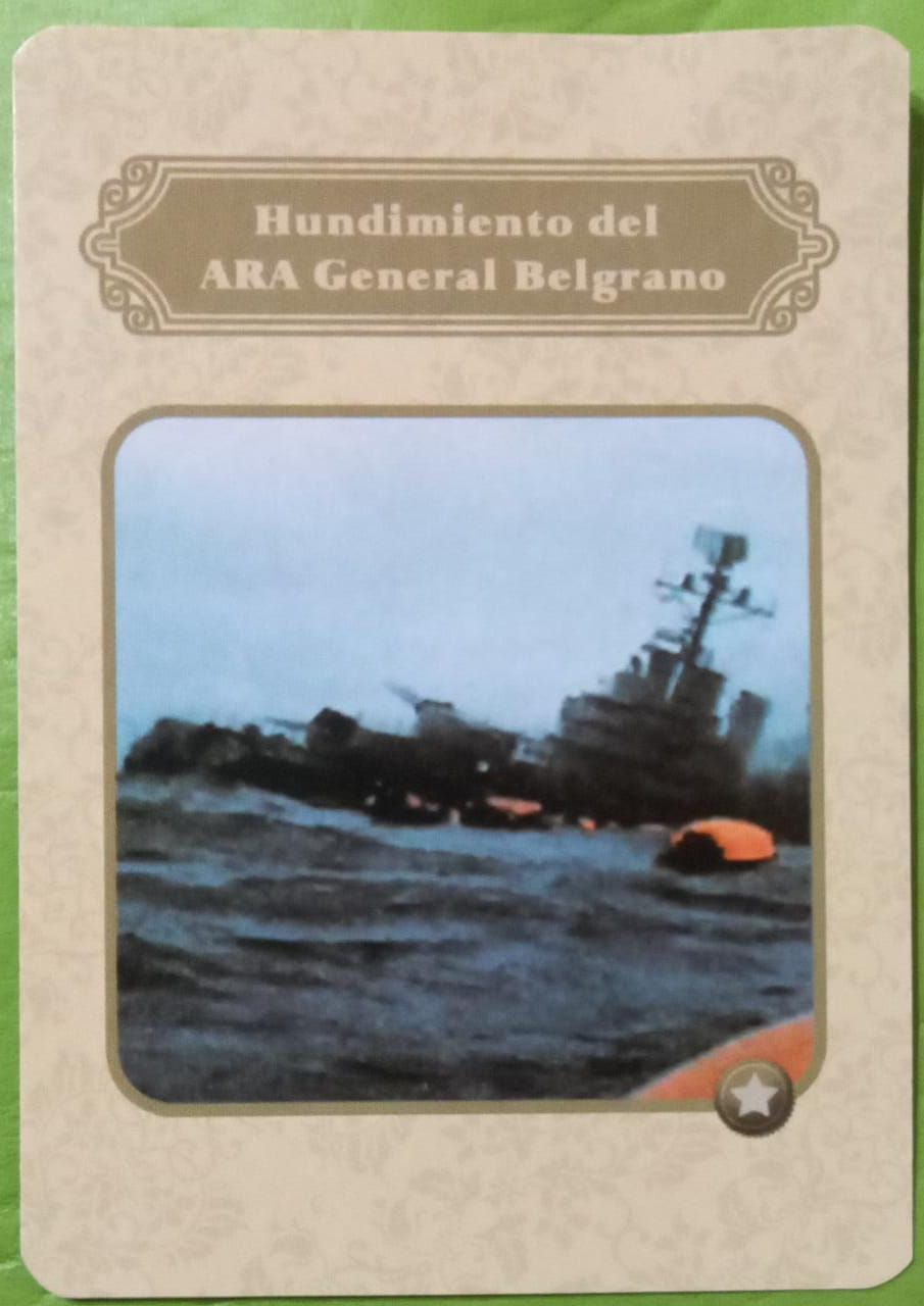 Sucesos Argentinos: Hundimiento del ARA General Belgrano promo card