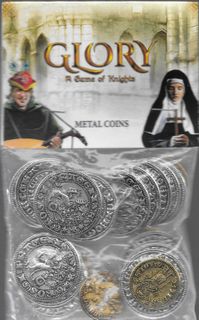 Glory: A Game of Knights – Metal Coins