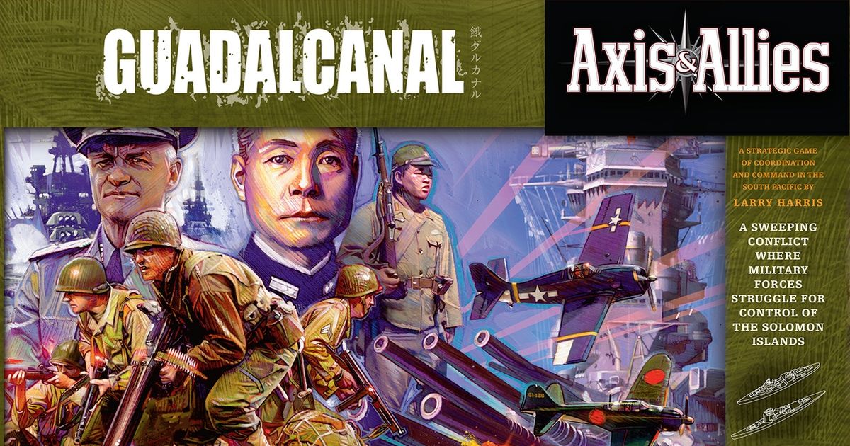 Axis & Allies: Guadalcanal | Board Game | BoardGameGeek