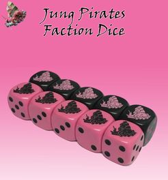 Bushido: Jung Pirates Faction Dice