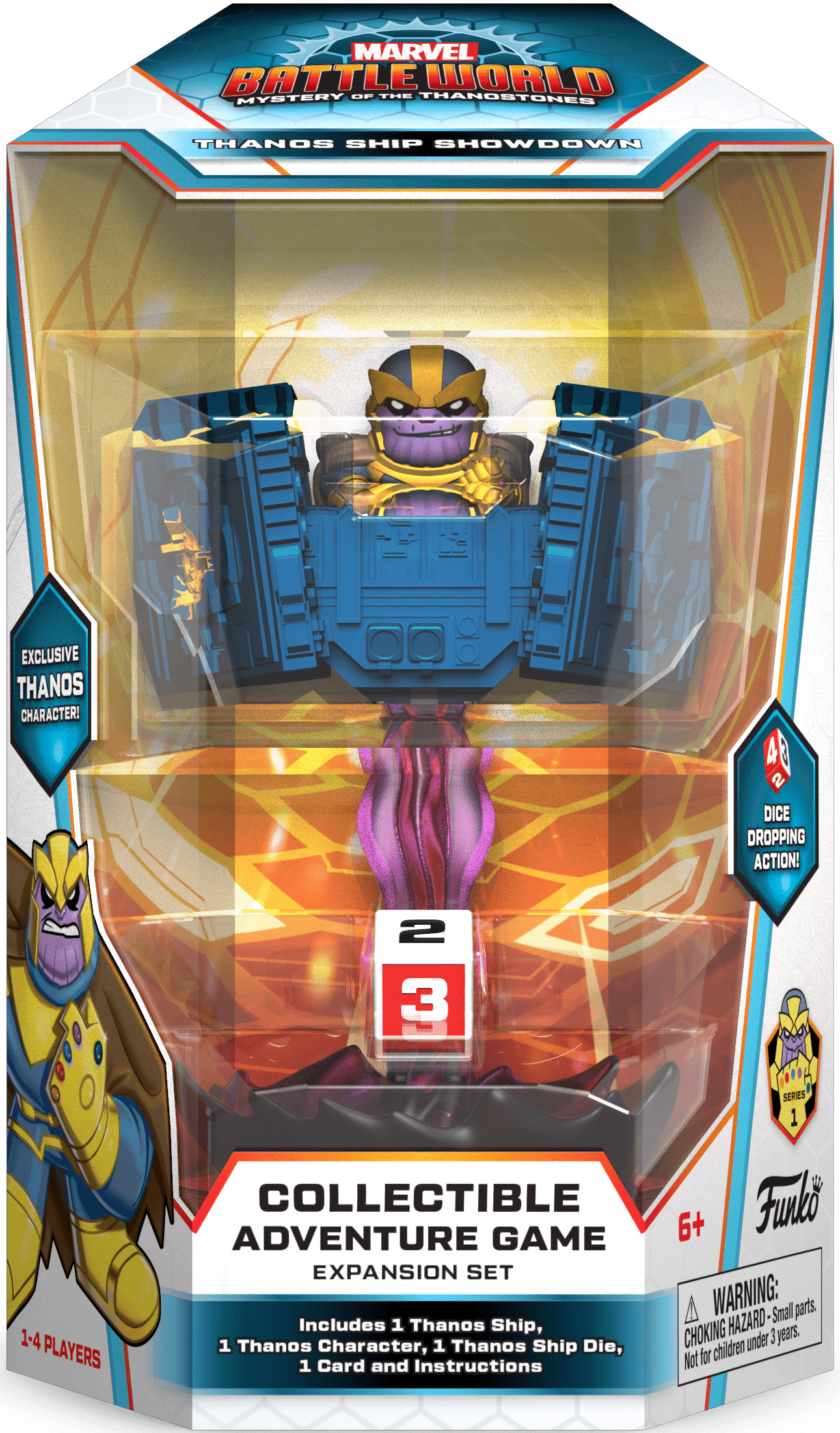 Marvel Battleworld: Series 1 Thanos Ship Showdown