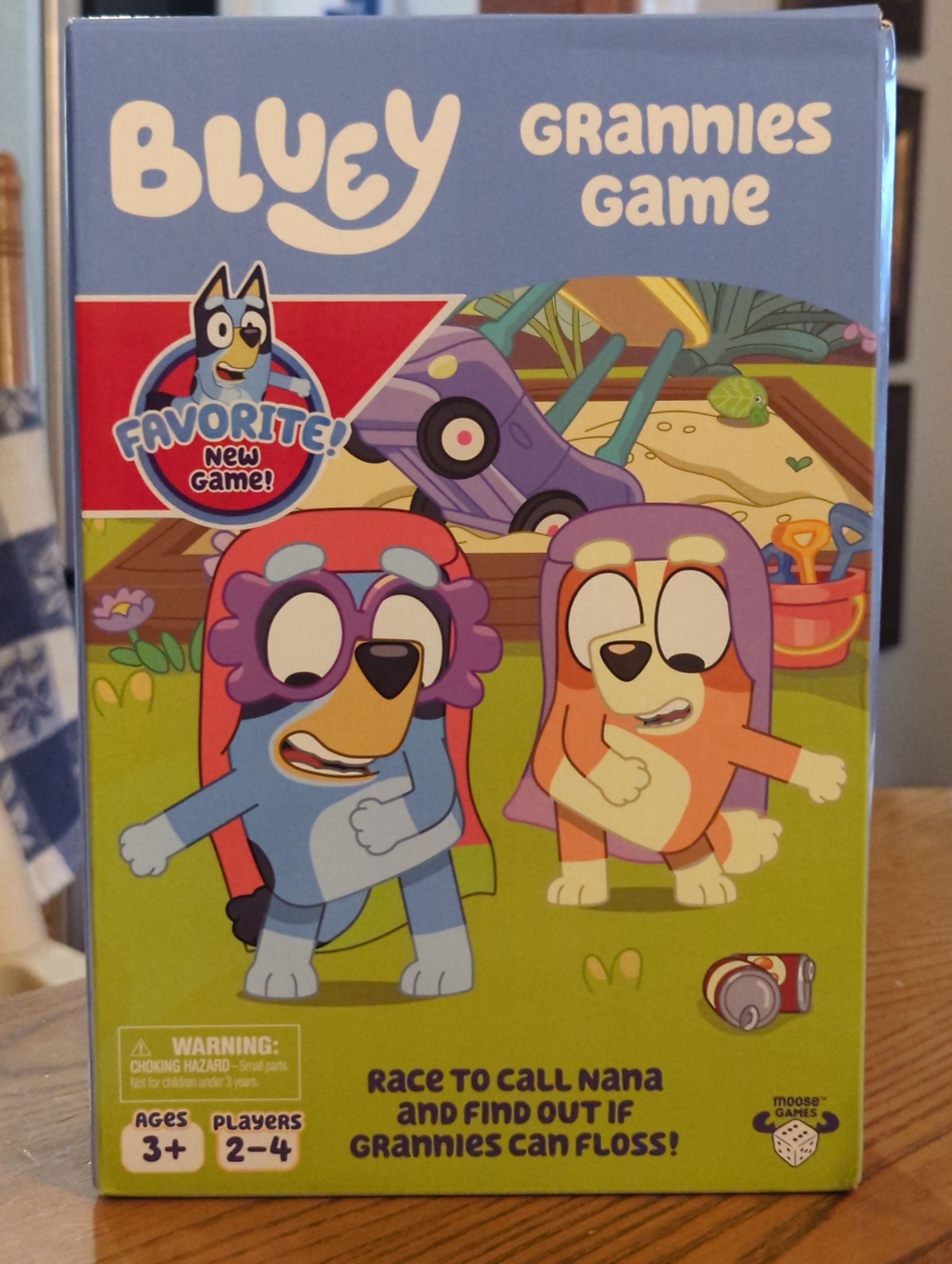 Cover art for Bluey Grannies Game
