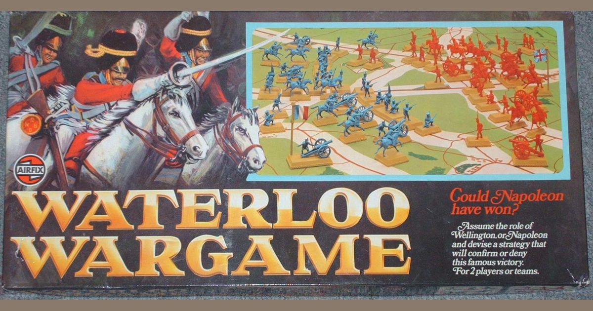 Waterloo Wargame Board Game BoardGameGeek