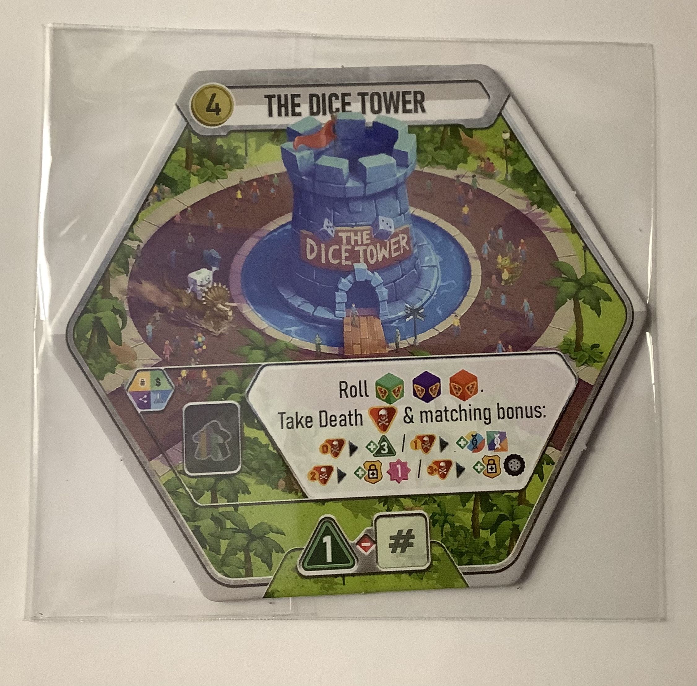 Dinosaur World: The Dice Tower Attraction Tile