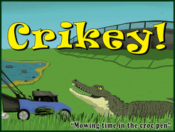 Crikey! Mowing Time in the Croc Pen