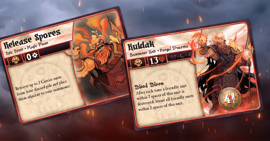 Asset image game Summoner Wars (Second Edition): Fungal Dwarves Faction Deck