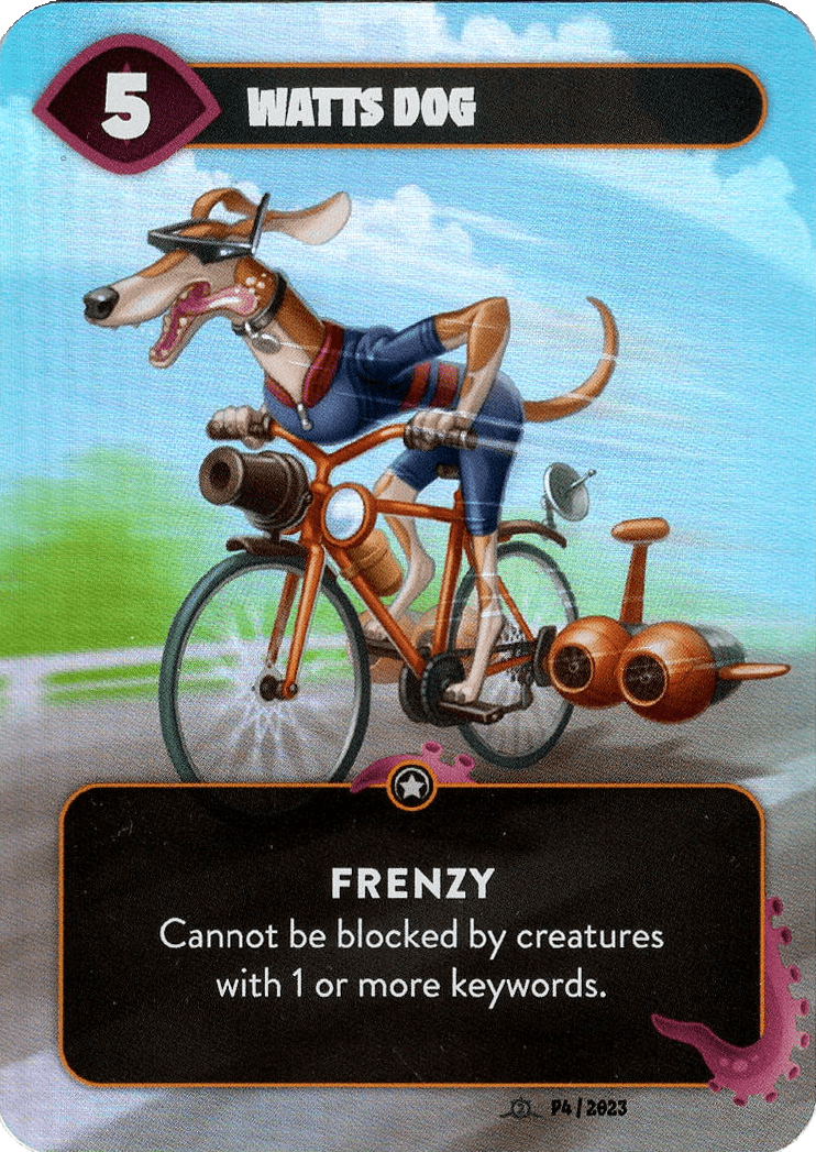 Mindbug: First Contact – Watts Dog Promo Card cover art