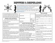 RPG Item: Deputies & Desperados