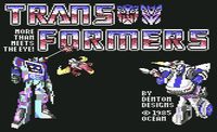 Video Game: The Transformers