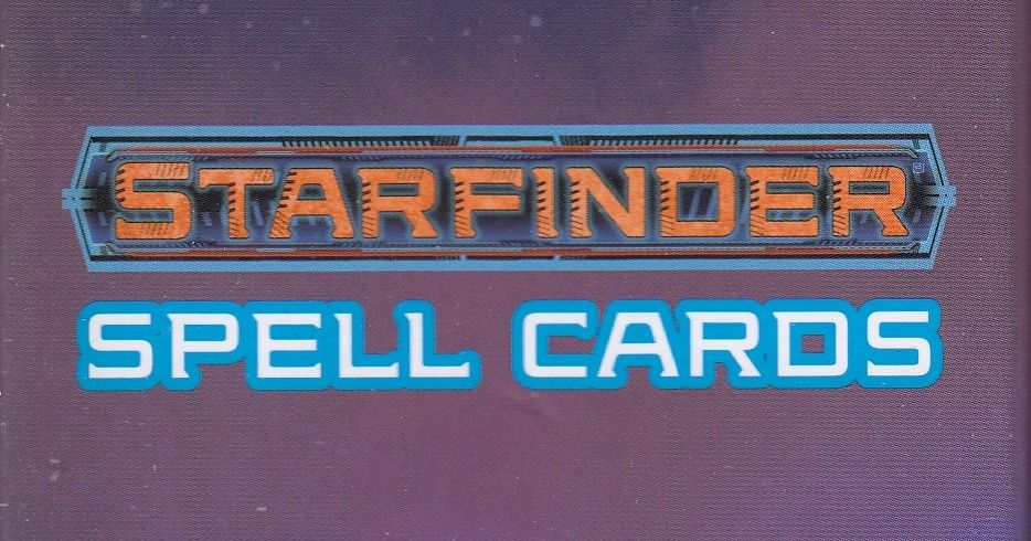 Starfinder Spell Cards | RPG Item | RPGGeek