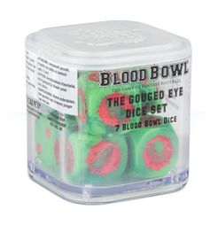 Blood Bowl (2016 edition): The Gouged Eye Dice Set