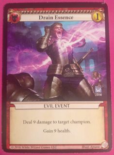 Epic Card Game: Drain Essence Alternate Art Promo Card