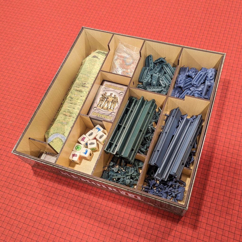 Laser Cut Insert/Storage Solution | Memoir '44