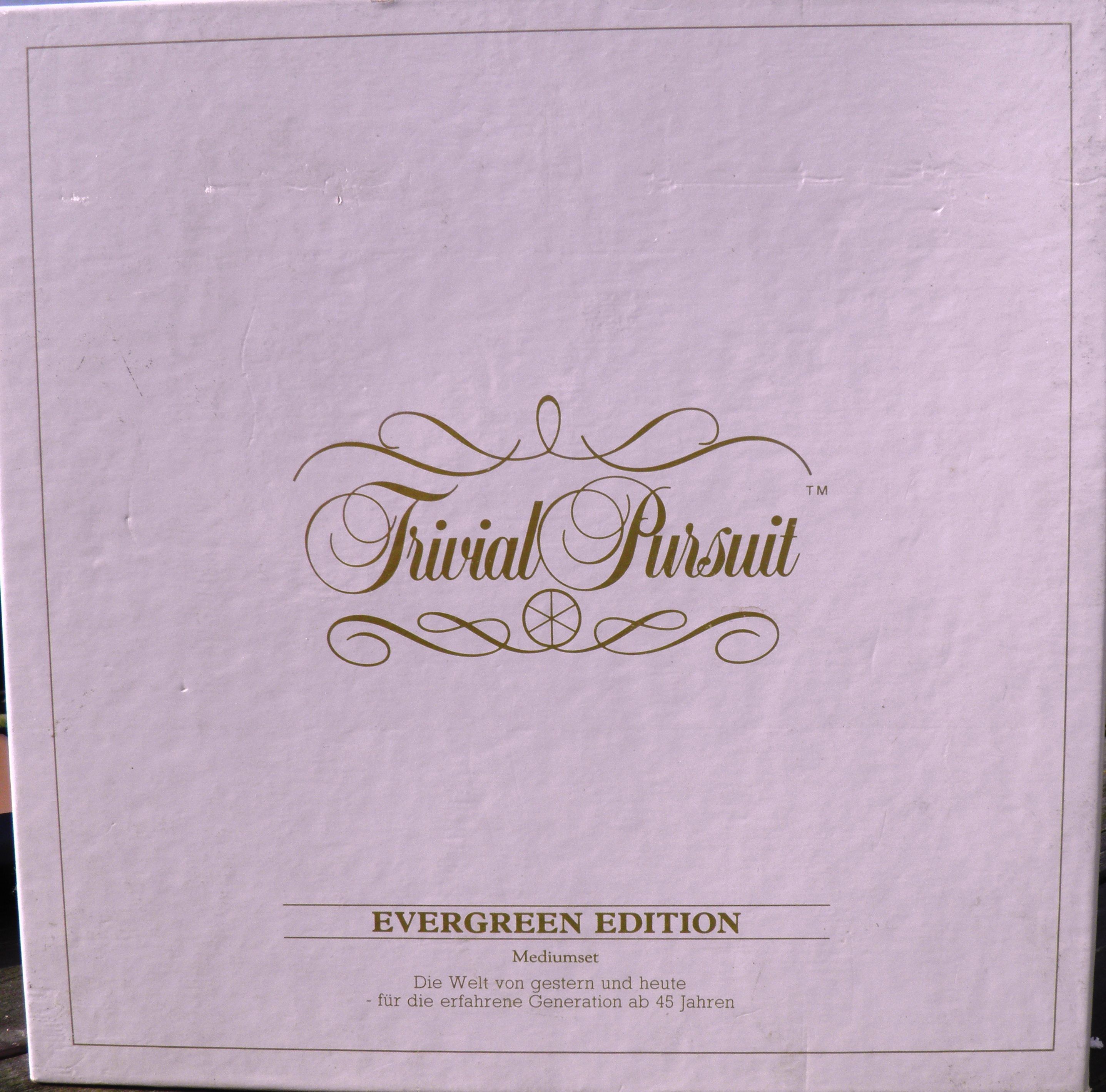 Trivial Pursuit: Evergreen box art