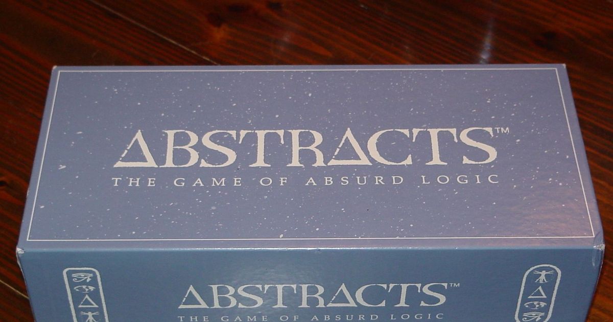 Abstracts Board Game BoardGameGeek