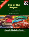RPG Item: Classic Modules Today UK5: Eye of the Serpent