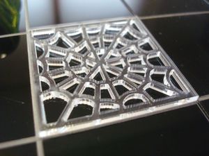 Arcade: Reinforcements – Acrylic Tiles: Spiderwebs