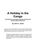 RPG Item: A Holiday in the Congo
