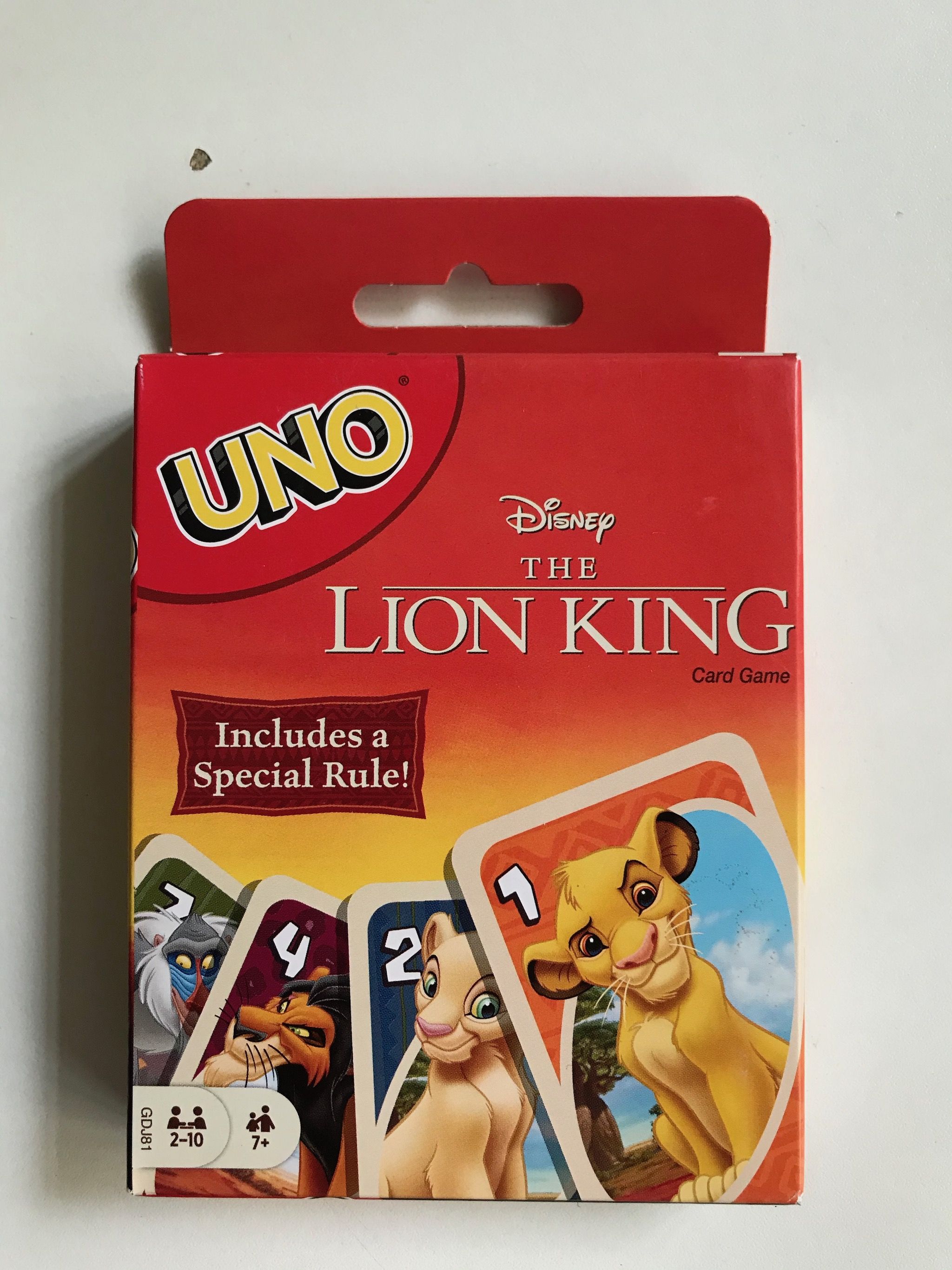 Coperta UNO: The Lion King