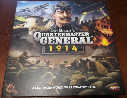 Quartermaster General: 1914 2nd Edition game box