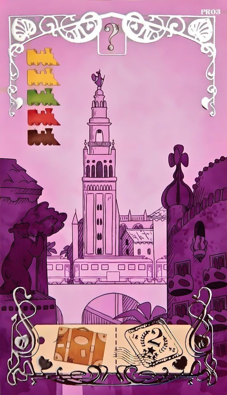 Transorient Express: Giralda Promo Card