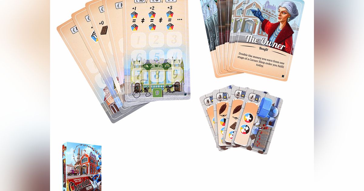 Chocolate Factory Master Chocolatier MiniExpansion Board Game