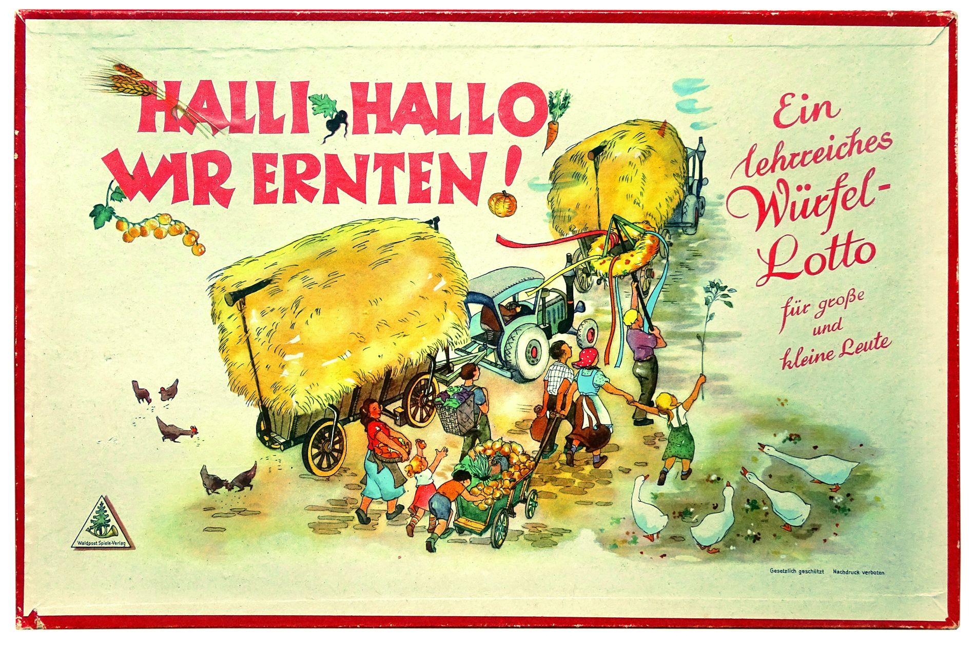 Halli, hallo, wir ernten!