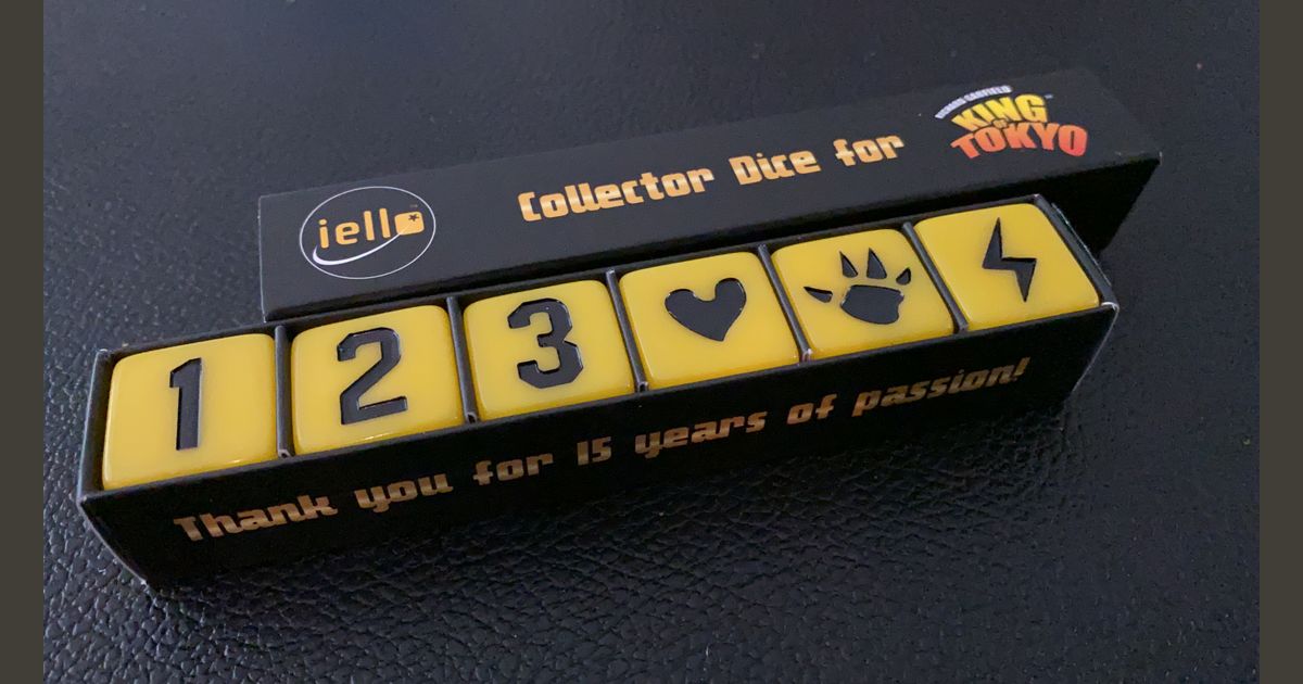 King of Tokyo Collector Dice Board Game Accessory BoardGameGeek