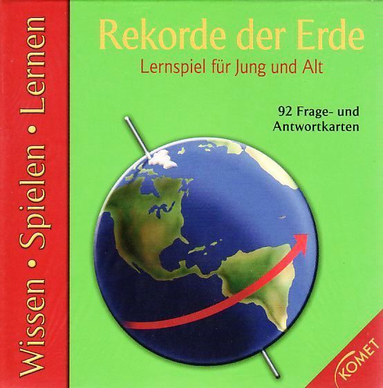 Rekorde der Erde: Lernspiel für Jung und Alt