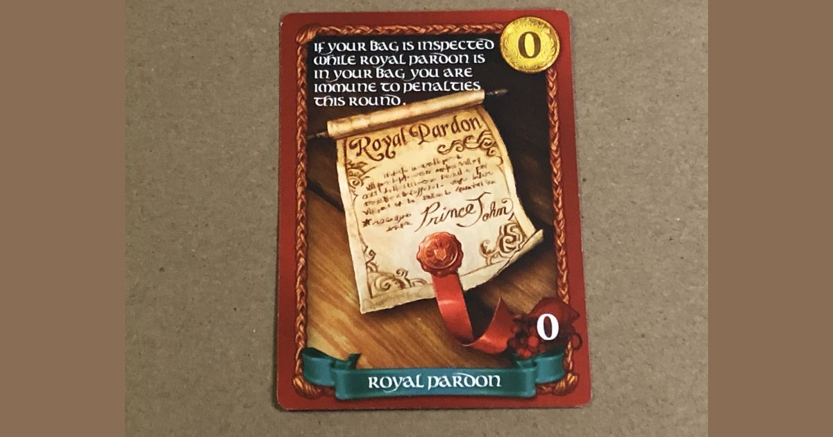 sherriff of nottingham promo cards