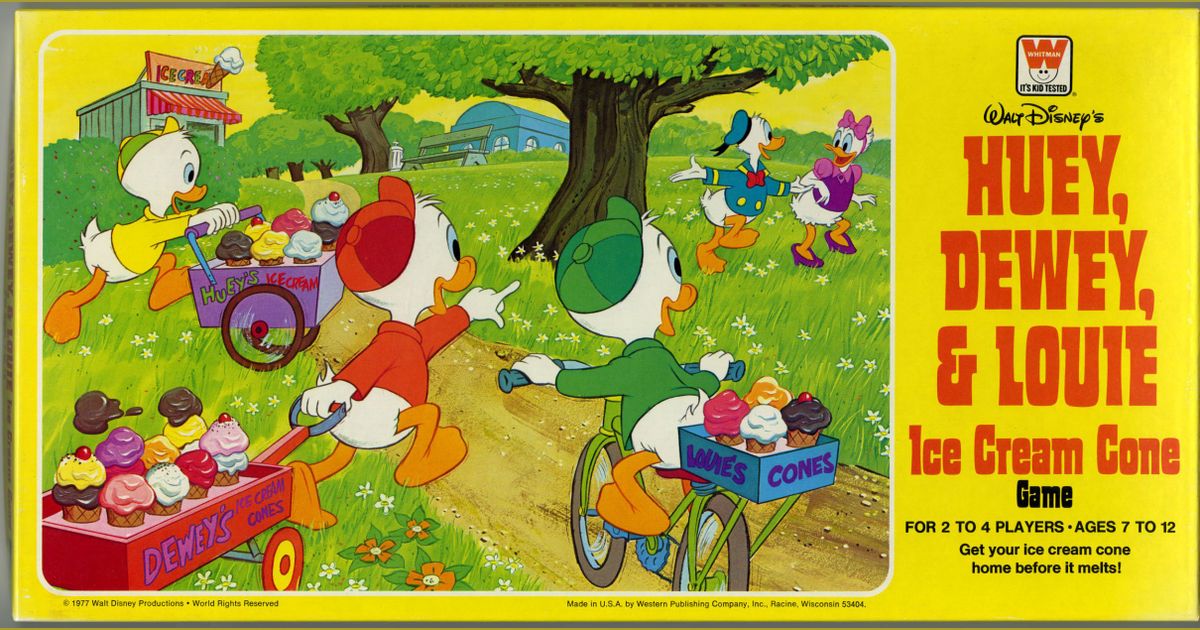 Huey Dewey And Louie Board Game Boardgamegeek A truly wonderful treasure trove of fabulous sounds, very dubby, ambient, usually both at the same time. huey dewey and louie board game