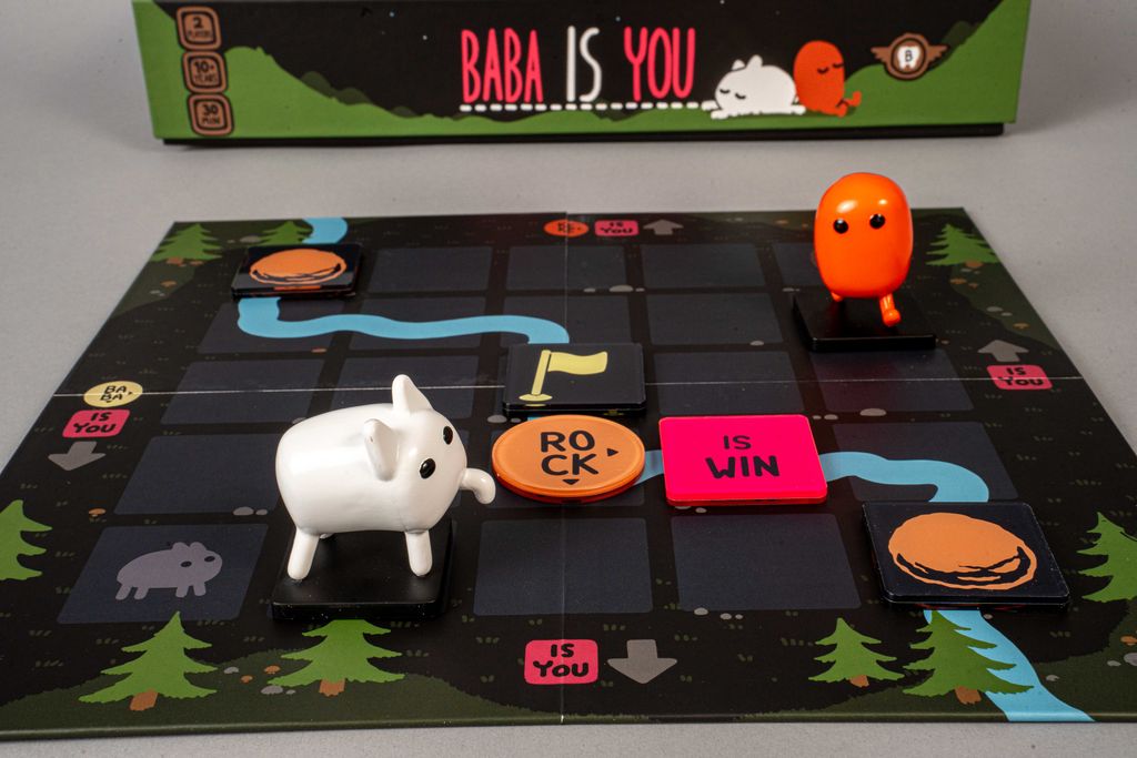 Illustration 6 de Baba Is You: The Board Game & Party House: Deckbuilding Game