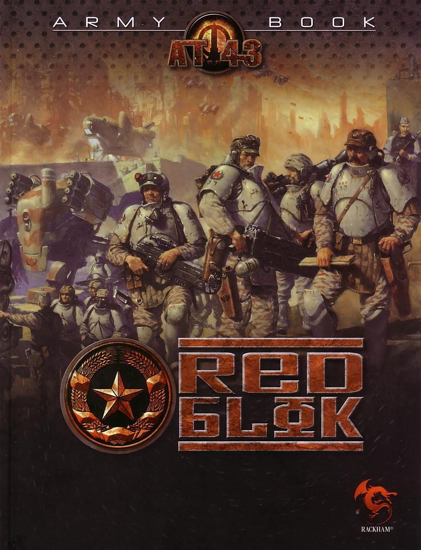 AT-43 Army Book: Red Blok box art