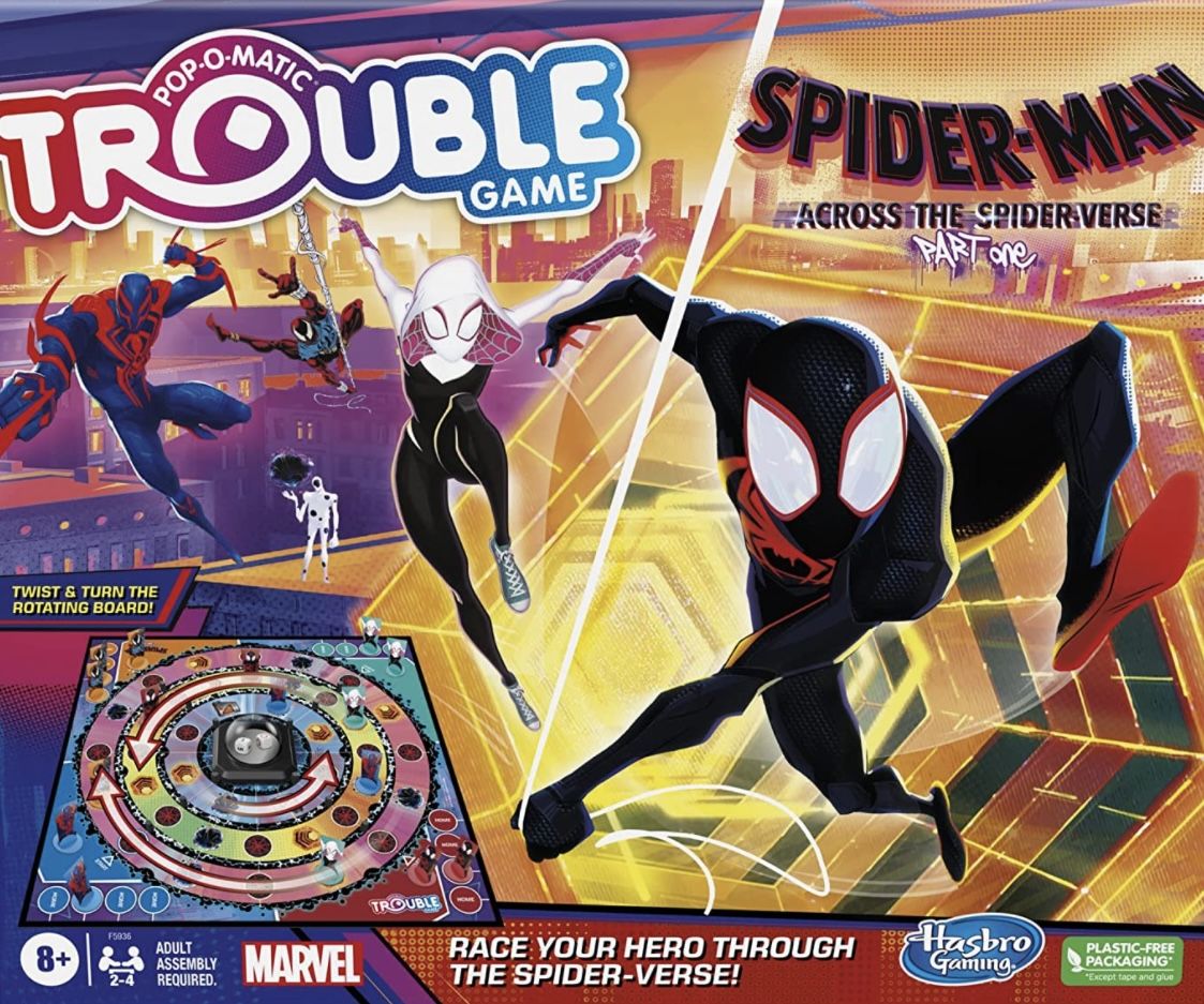 Trouble: Spider-Man Across the Spider-Verse Part One cover