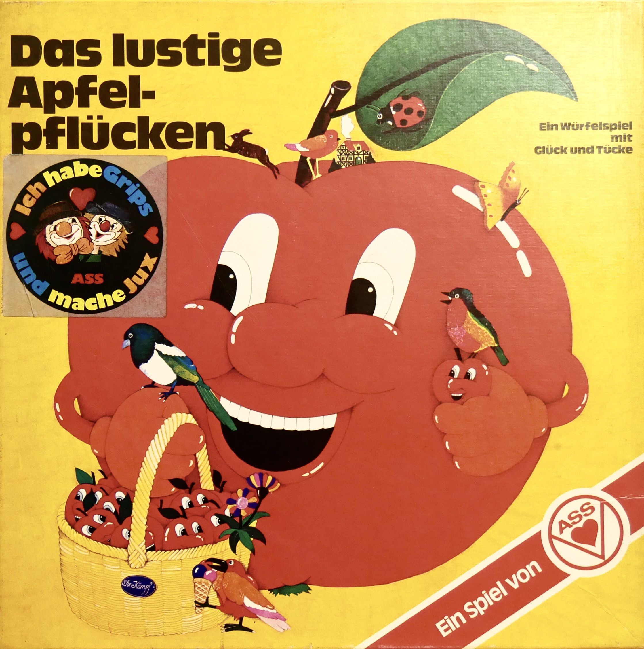 Das lustige Apfelpflücken