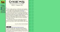 Issue: Critical Miss (Issue 3 - Summer 1999)