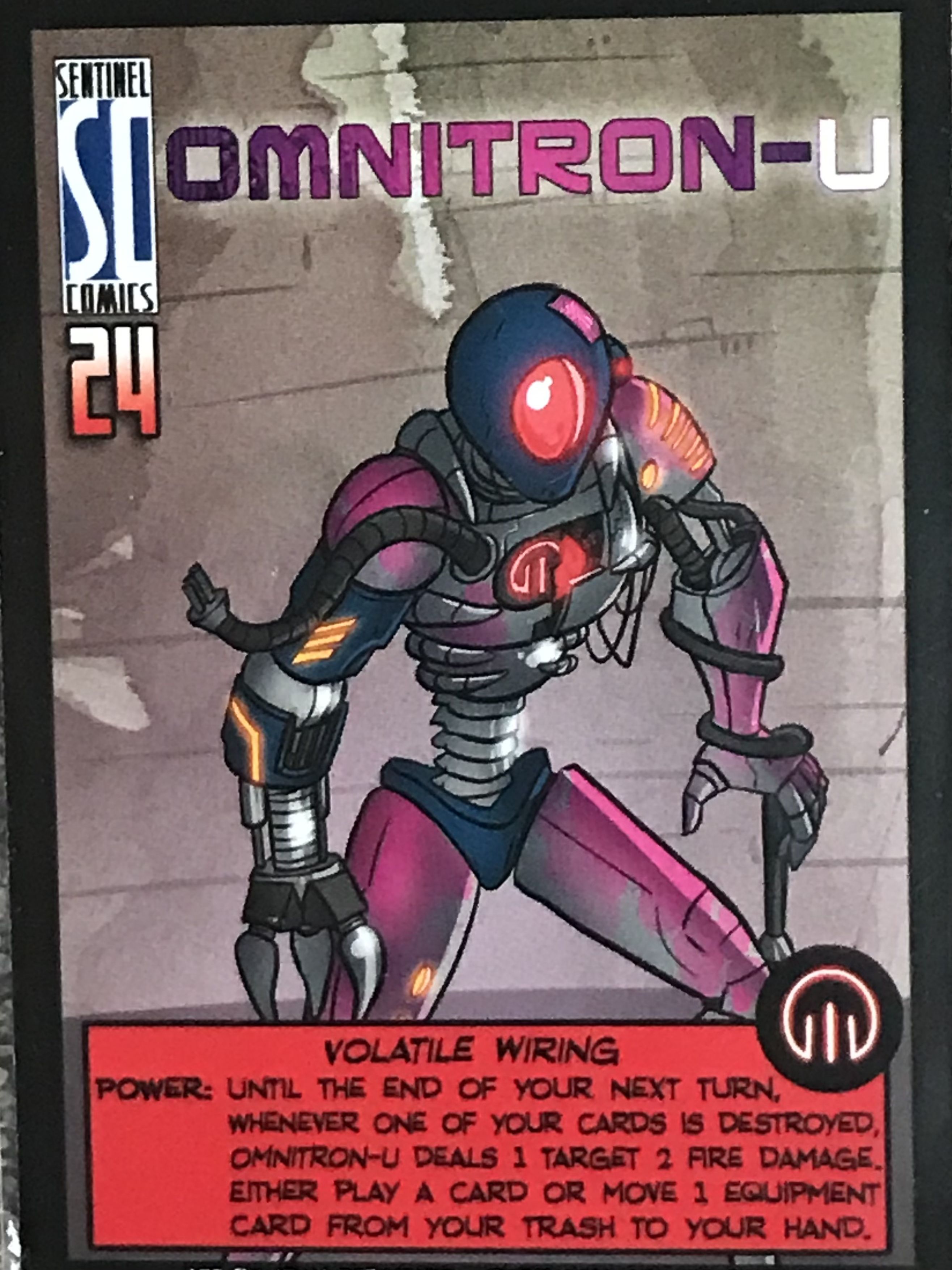 Sentinels of the Multiverse: Omnitron-U Promo Card