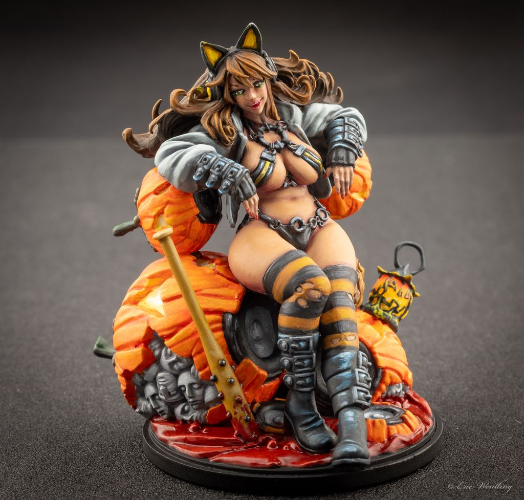 Kingdom Death Monster: Halloween Ringtail Vixen (Larger Scale