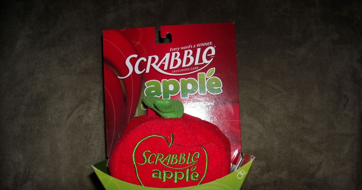 Scrabble Apple Board Game BoardGameGeek